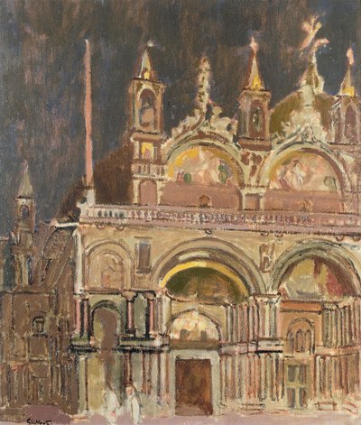 San Marco, Venice by Walter Richard Sickert